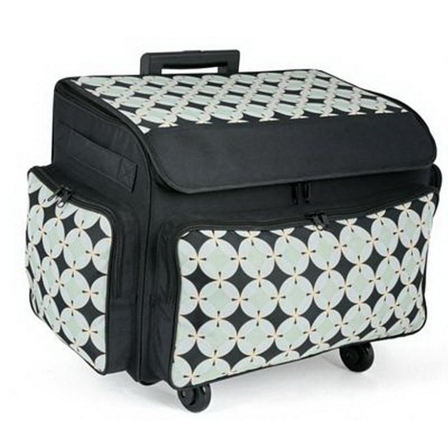 Deluxe Rolling Sewing Machine 4 Wheel Tote