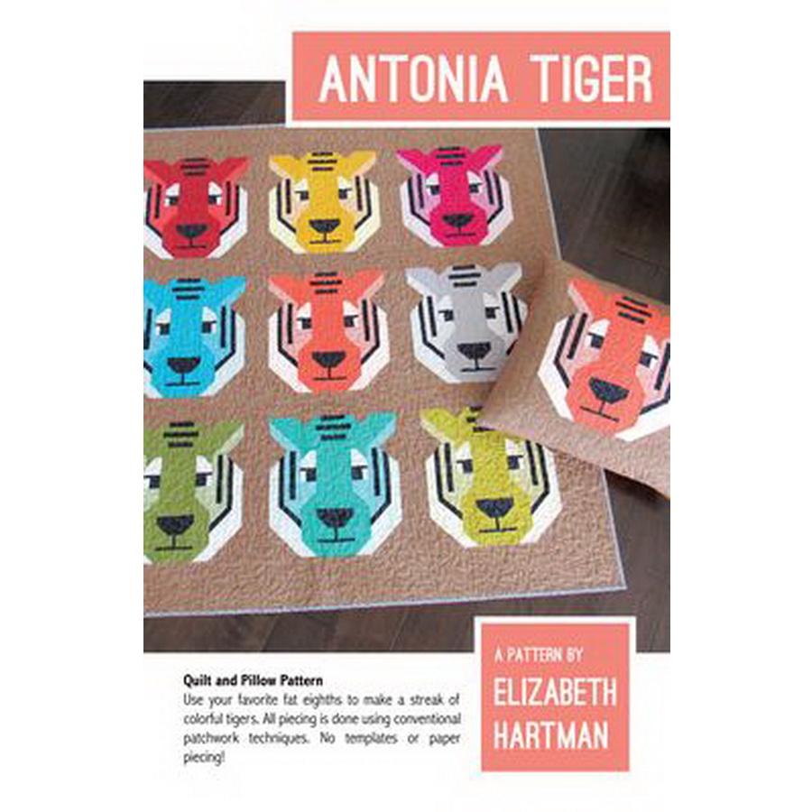 Elizabeth Hartman Antonia Tiger Quilt Pattern