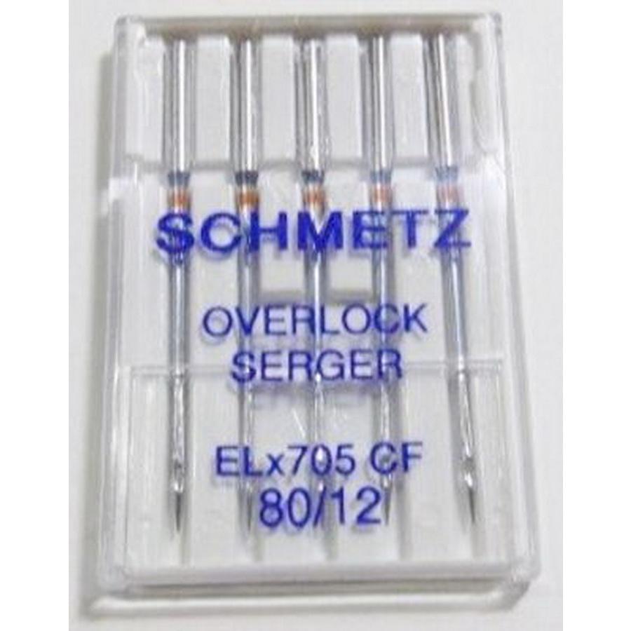 Schmetz ELX Chrome Finish sz80 5/Pack