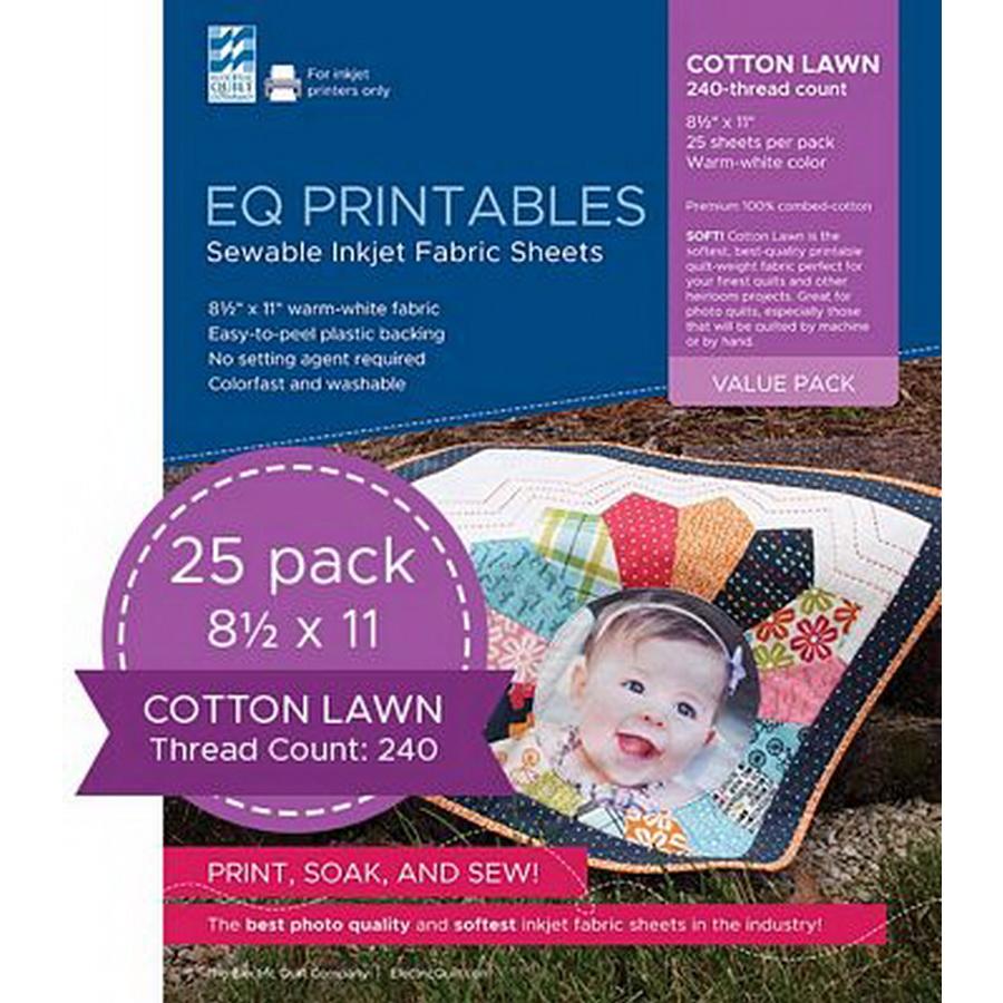 EQ Printables Cotton Lawn 25pk