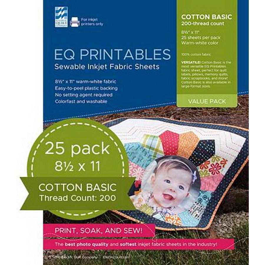 EQ Printables Cotton Fab 25pk