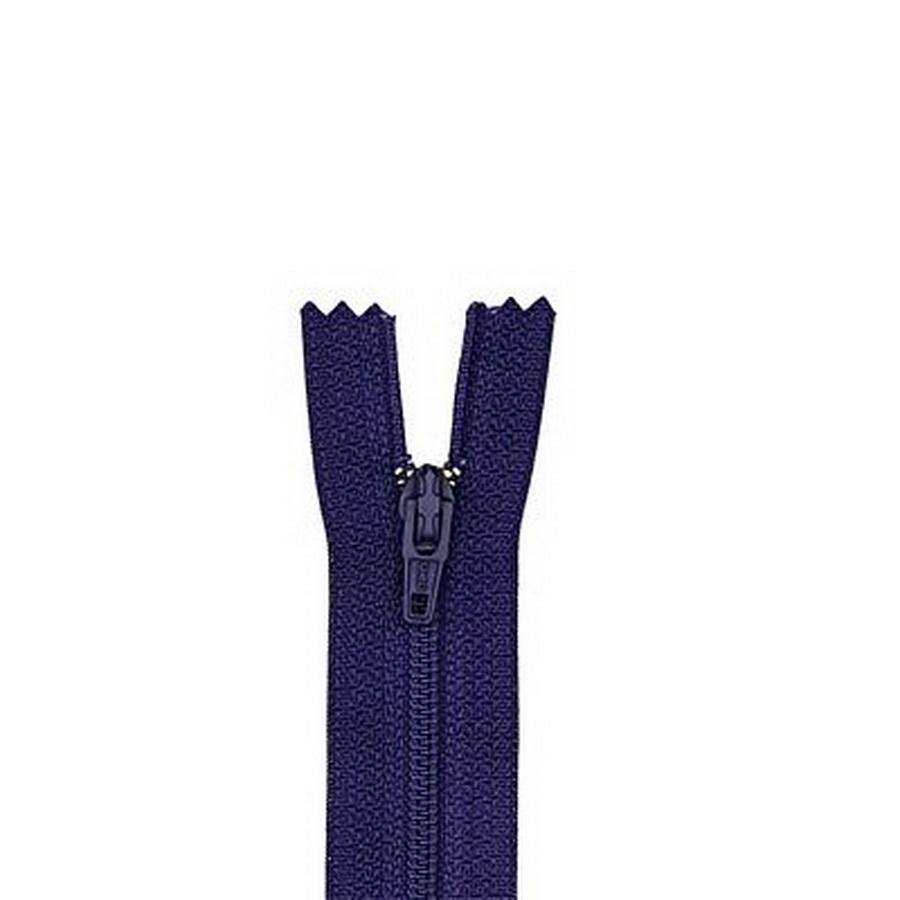 Coats & Clark Fashion Zipper 7" Brass Purple (Box of 2)