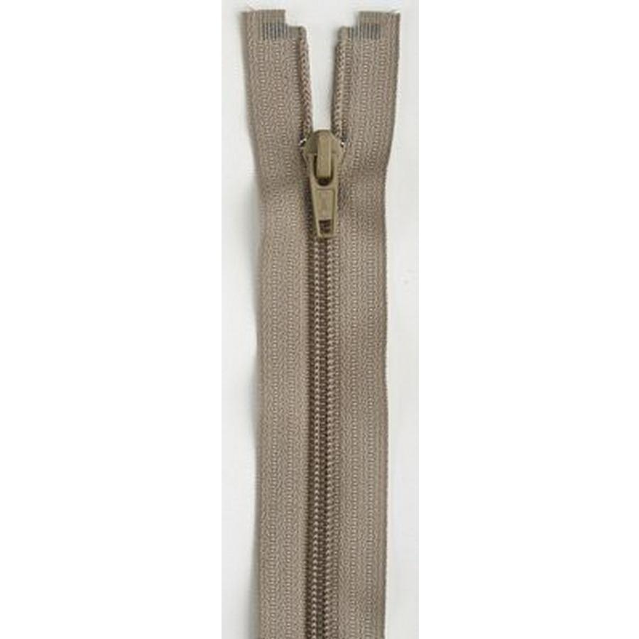 Coil Separating Zipper-22in Polyester, Dogwood