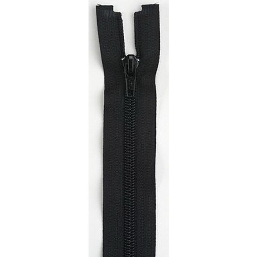 Coats & Clark Coil Separating Zipper-22" Polyester Black   (Box of 2)