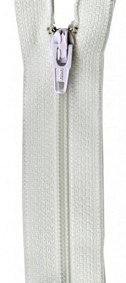 Polyester Zipper 12" White (Box of 3)