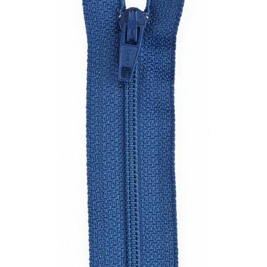 Polyester Zipper 12in  Soldier Blue BOX03