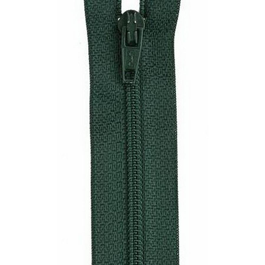 Polyester Zipper 12in  Forest Green BOX03