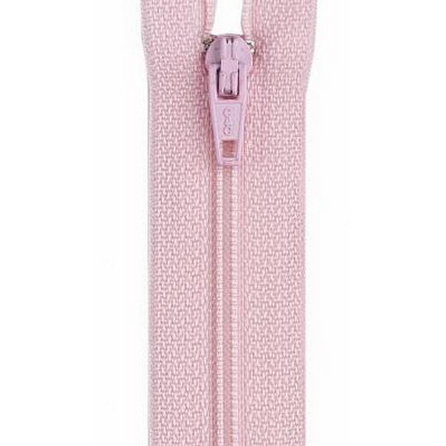 Polyester Zipper 14in  Light Pink BOX03