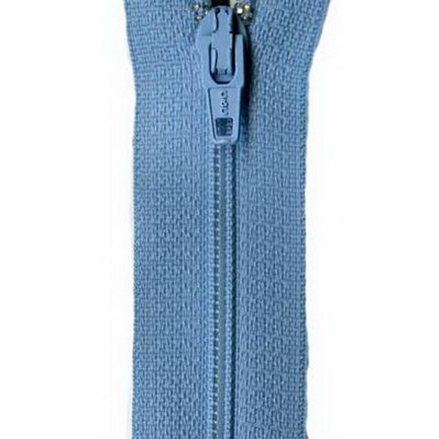 Polyester Zipper 14in  Blue BOX03