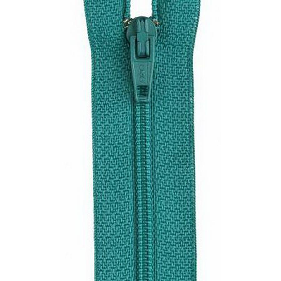 Polyester Zipper 16in  Blue Turquoise BOX03