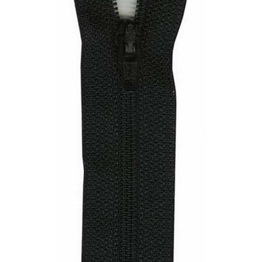 Coats & Clark Polyester Zipper 18" Black  (Box of 3)