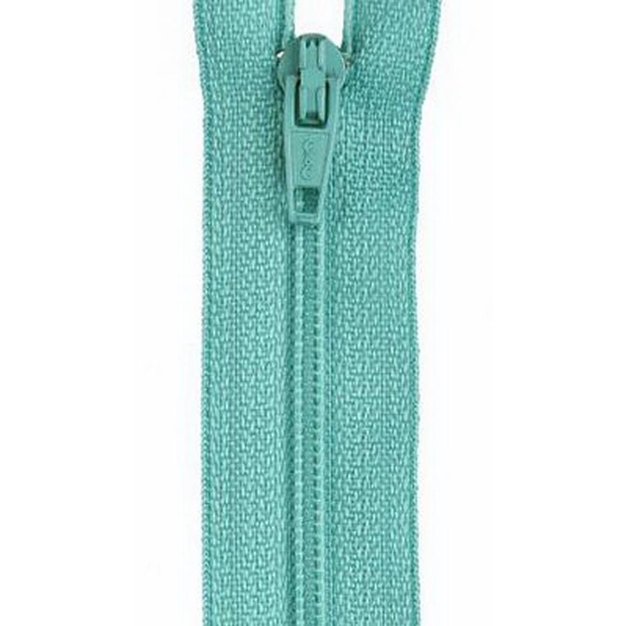 Polyester Zipper 22in  Dark Turquoise BOX03