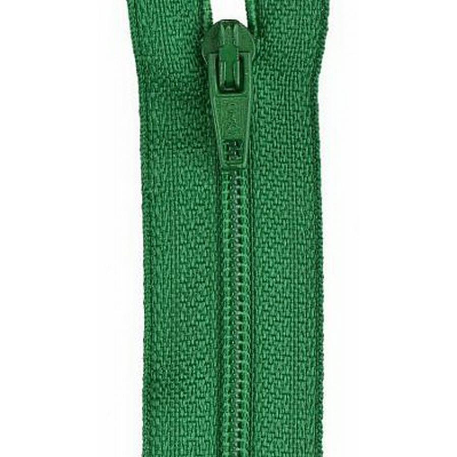 Polyester Zipper 7in, Kerry Green BOX03