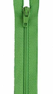 Polyester Zipper 9" Bright Green (Box of 3)