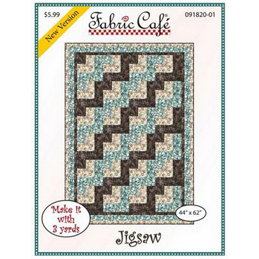 Fabric Cafe Jigsaw Pattern