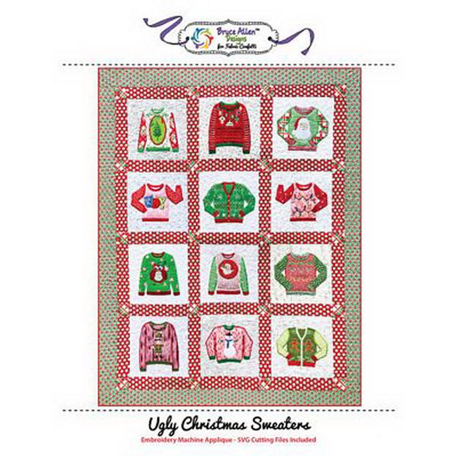 Fabric Confetti Ugly Christmas Sweaters