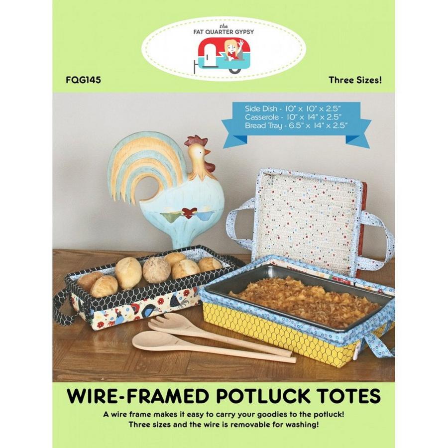 Wire-Framed Potluck Totes Pattern