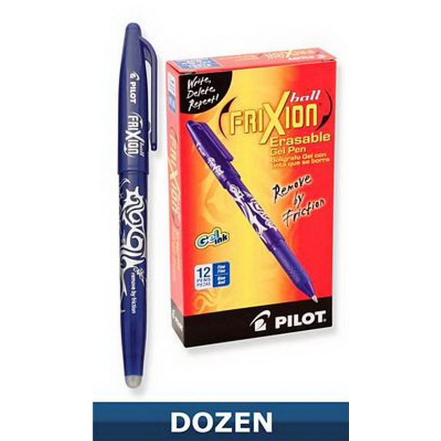 Frixion Gel Pens Blue (Box of 12)