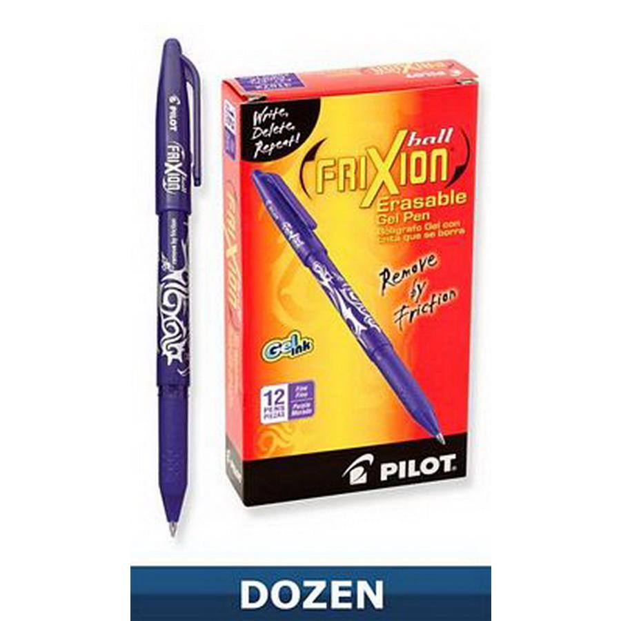 Frixion Gel Pens Purple (Box of 12)