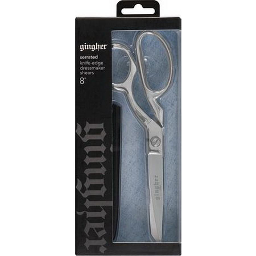 Gingher 8" Serrated Scissors