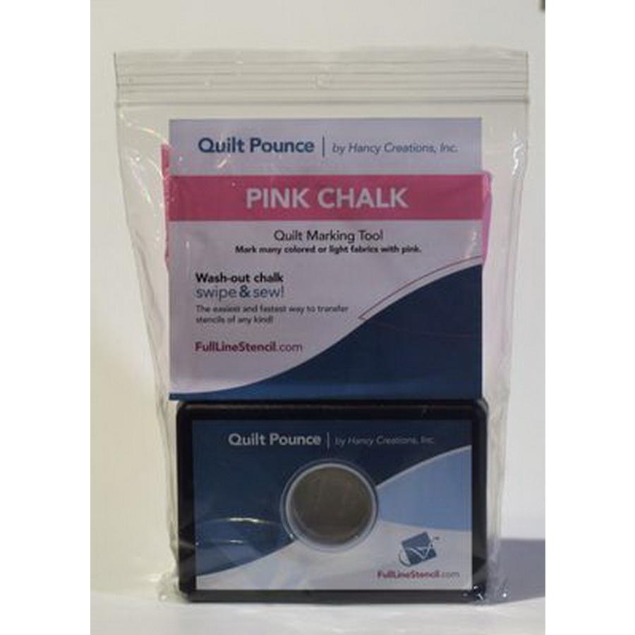 Full Line Stencil Pink Quilt Pounce Pad