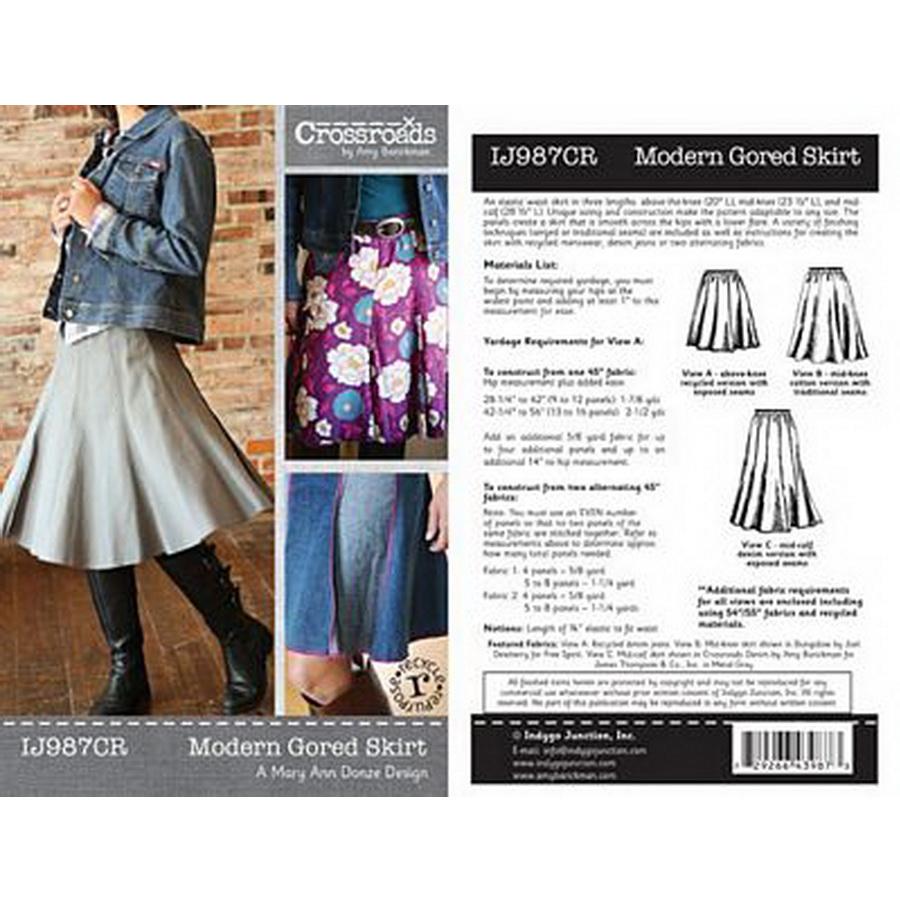 Modern Gored Skirt
