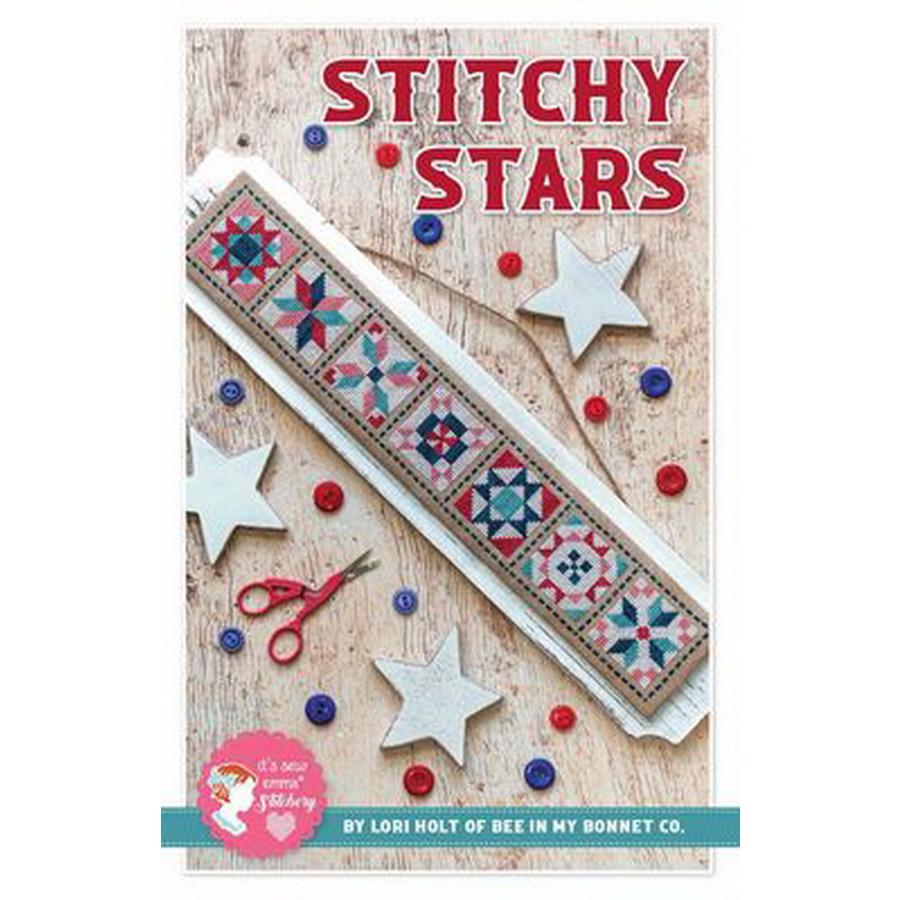 Stitchy Stars Cross Pattern