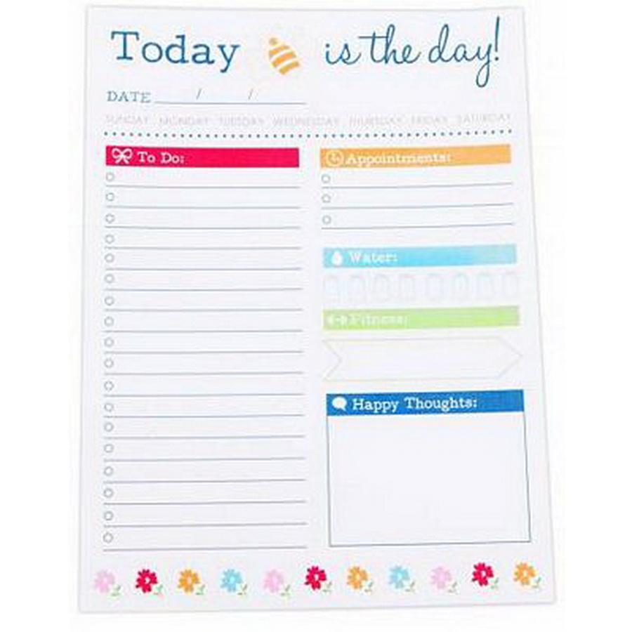 Today is The Day Notepad