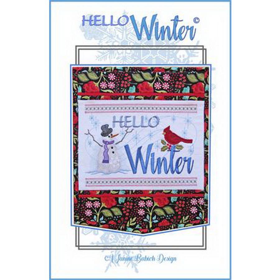 Hello Winter Wall Hanging ME
