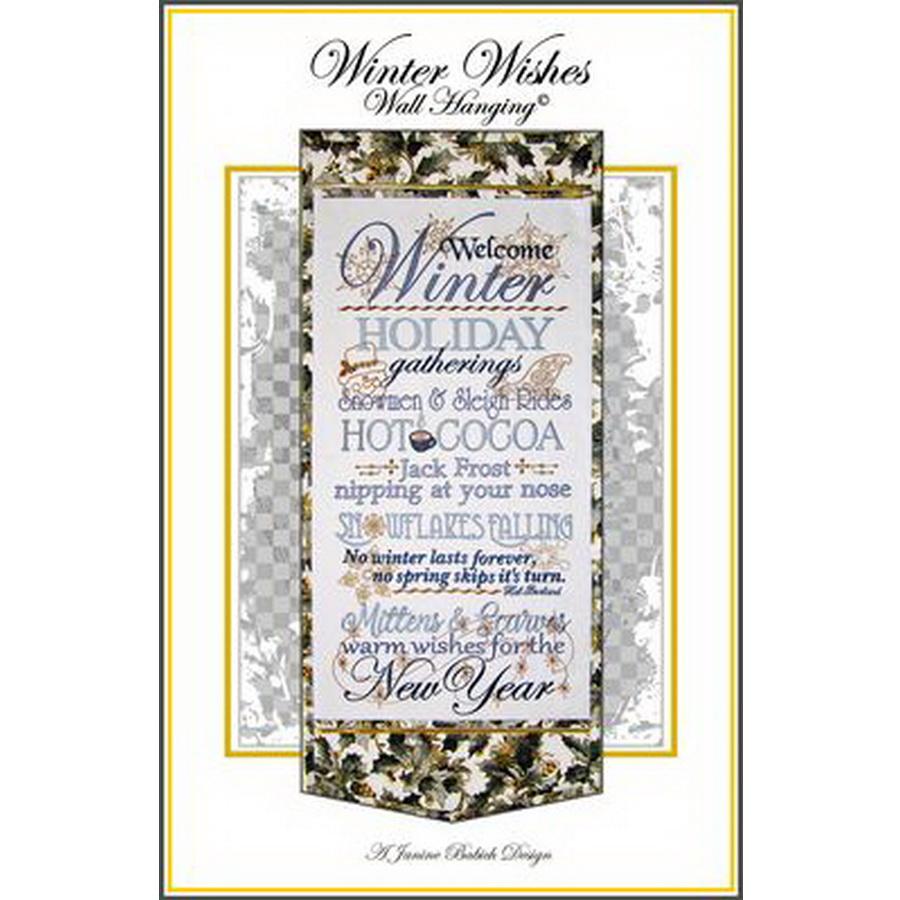 Winter Wishes Wall Hanging