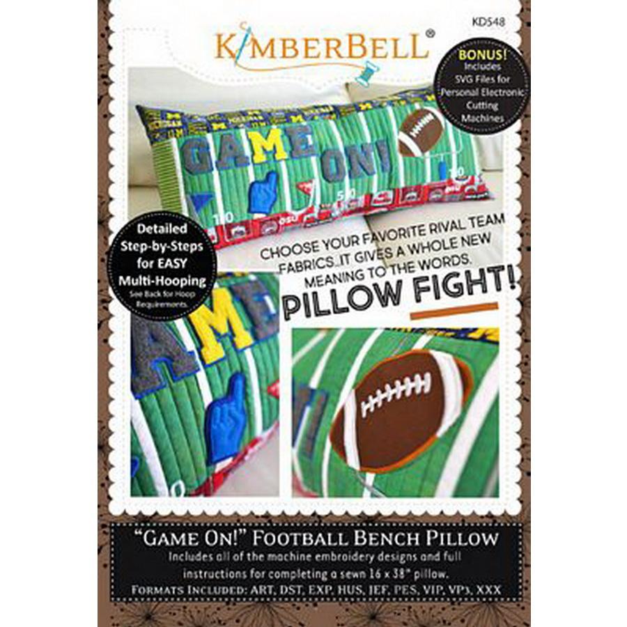 Game On! Football Bench Pillow