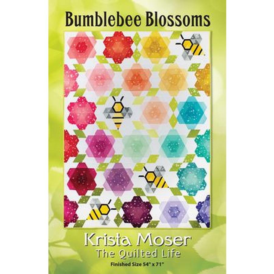 Bumblebee Blossoms Quilt Pat
