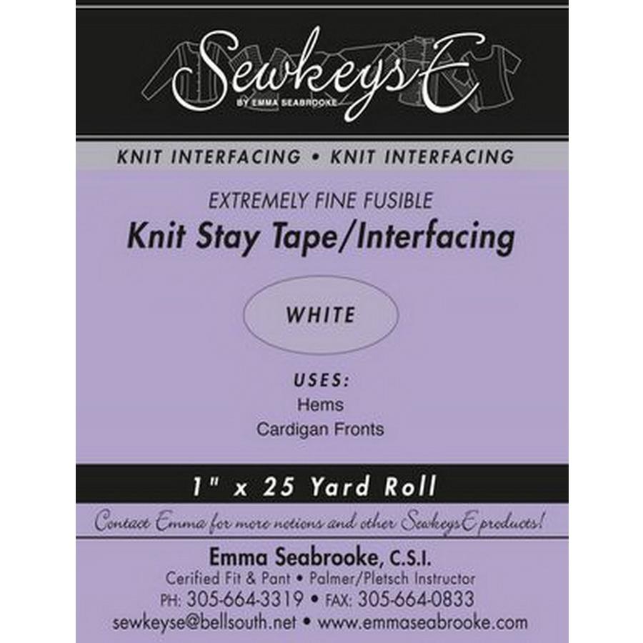 Fusible Knit Stay Tape 1in Extremely Fine 1inWH 74
