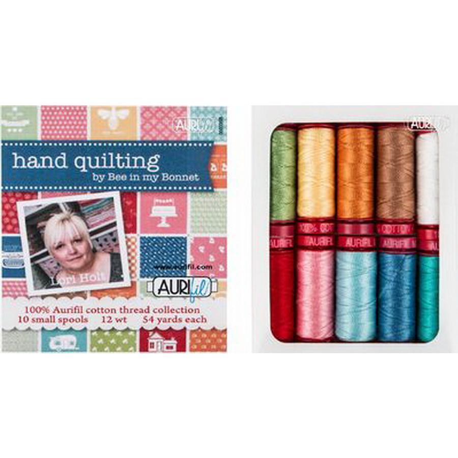 Hand Quilting-Cotton 12wt 10 Sm Spools