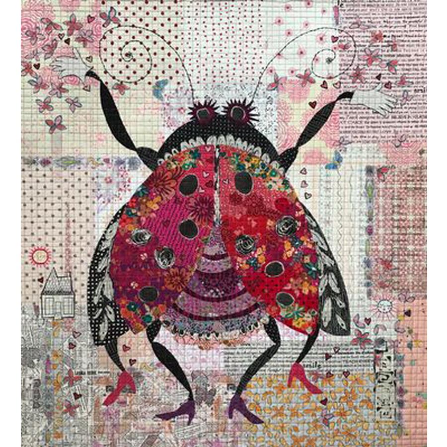 Fiberworks Scarlett The Lady Bug Collage