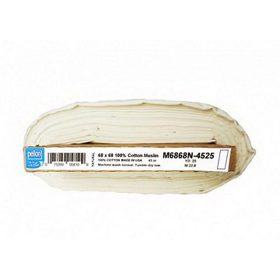 Muslin Natural Unble 68x68 -45 in x 25yd Bolt