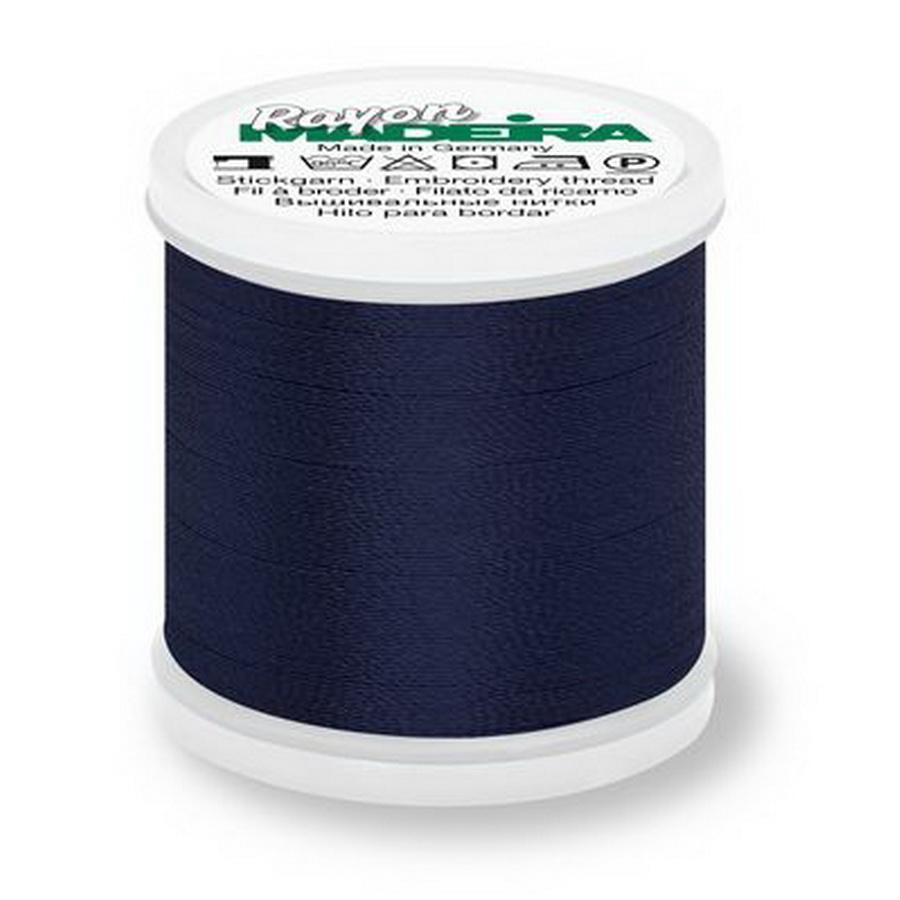 Rayon Thread No 40 200m 220yd- Blue Black