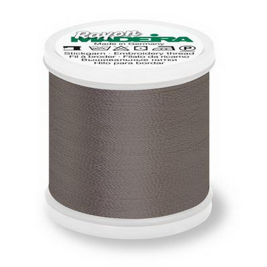 Rayon Thread No 40 200m 220yd- Charcoal Grey