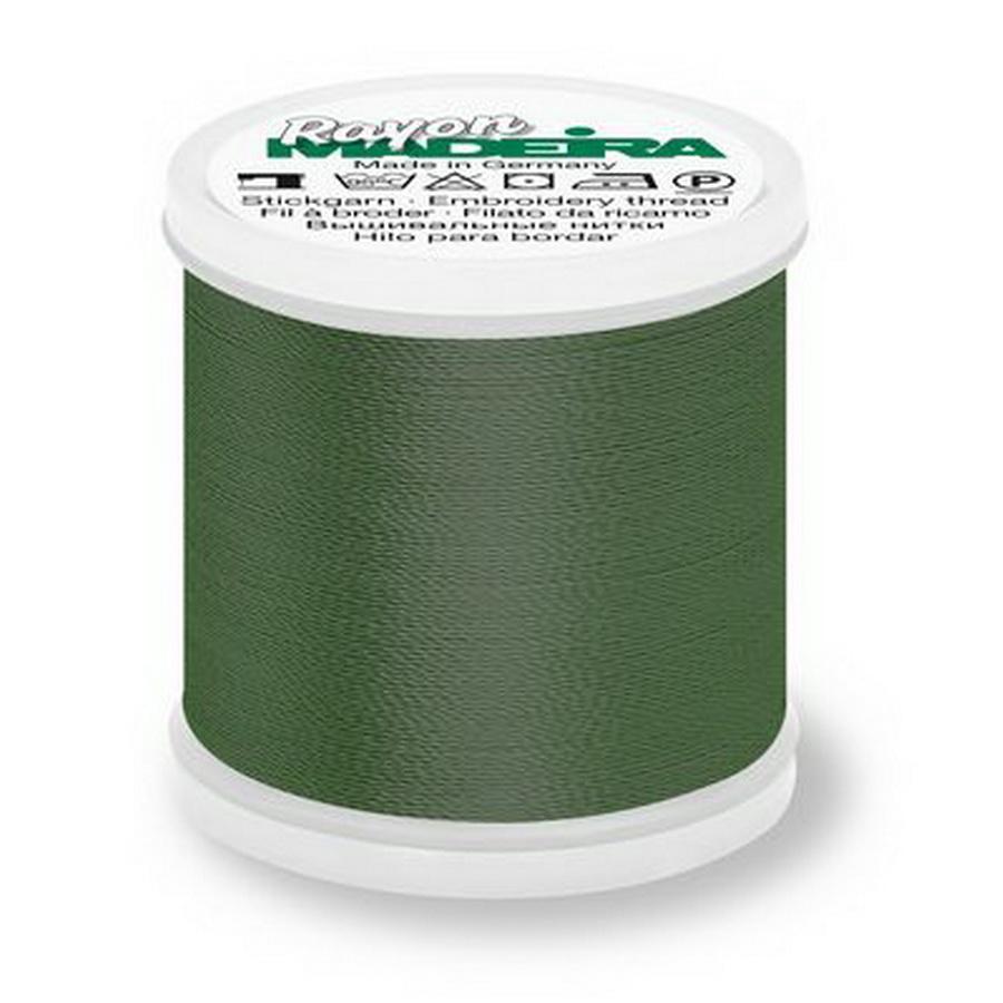 Rayon Thread No 40 200m 220yd- Hedge Green