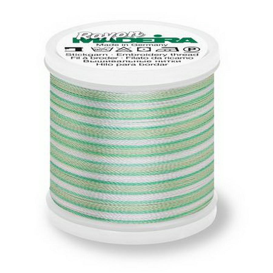 Rayon Thread No 40 200m 220yd- Ombre Blue Green