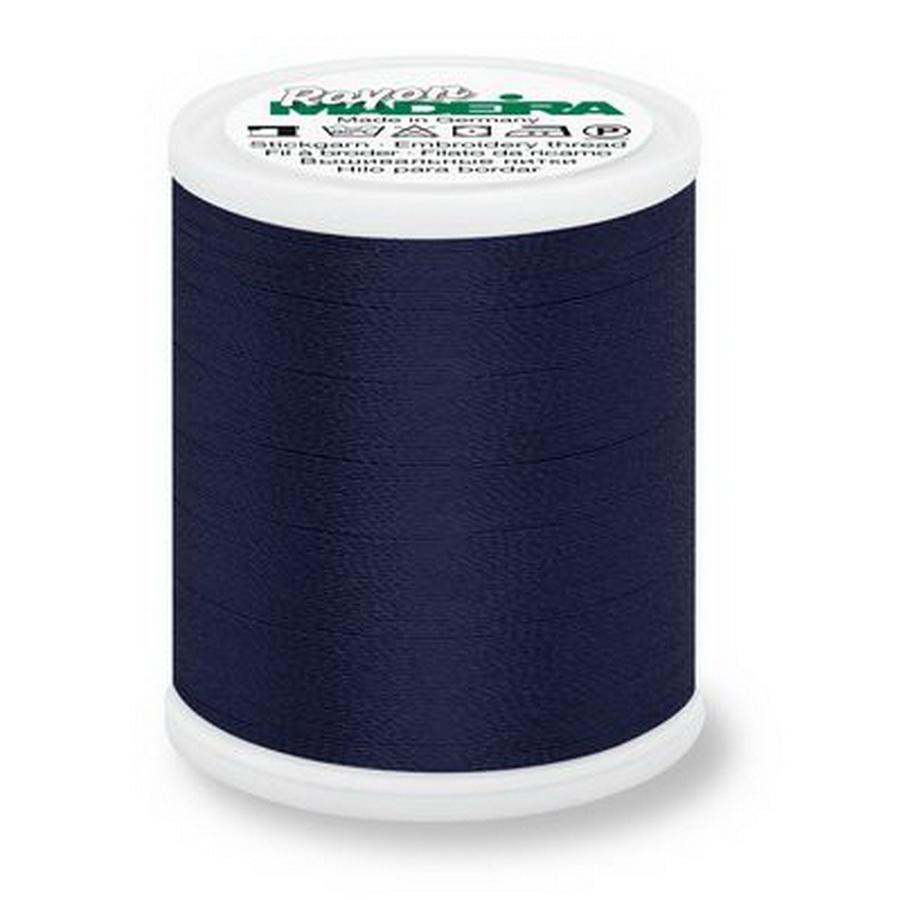 Rayon Thread No 40 1000m 1100yd- Blue Black