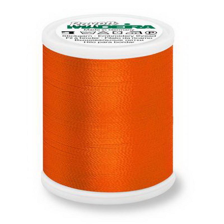 Rayon Thread No 40 1000m 1100yd- Tangerine