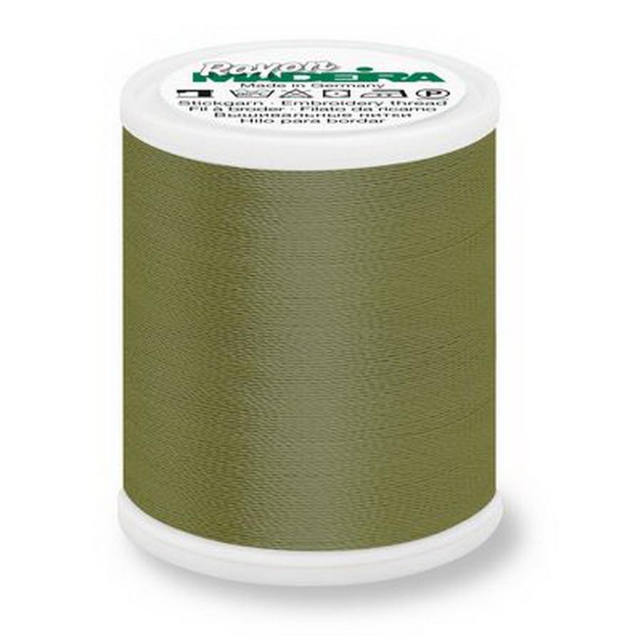 Rayon Thread No 40 1000m 1100yd- Medium Army Green