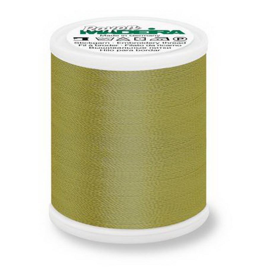 Rayon Thread No 40 1000m 1100yd- Gold Green