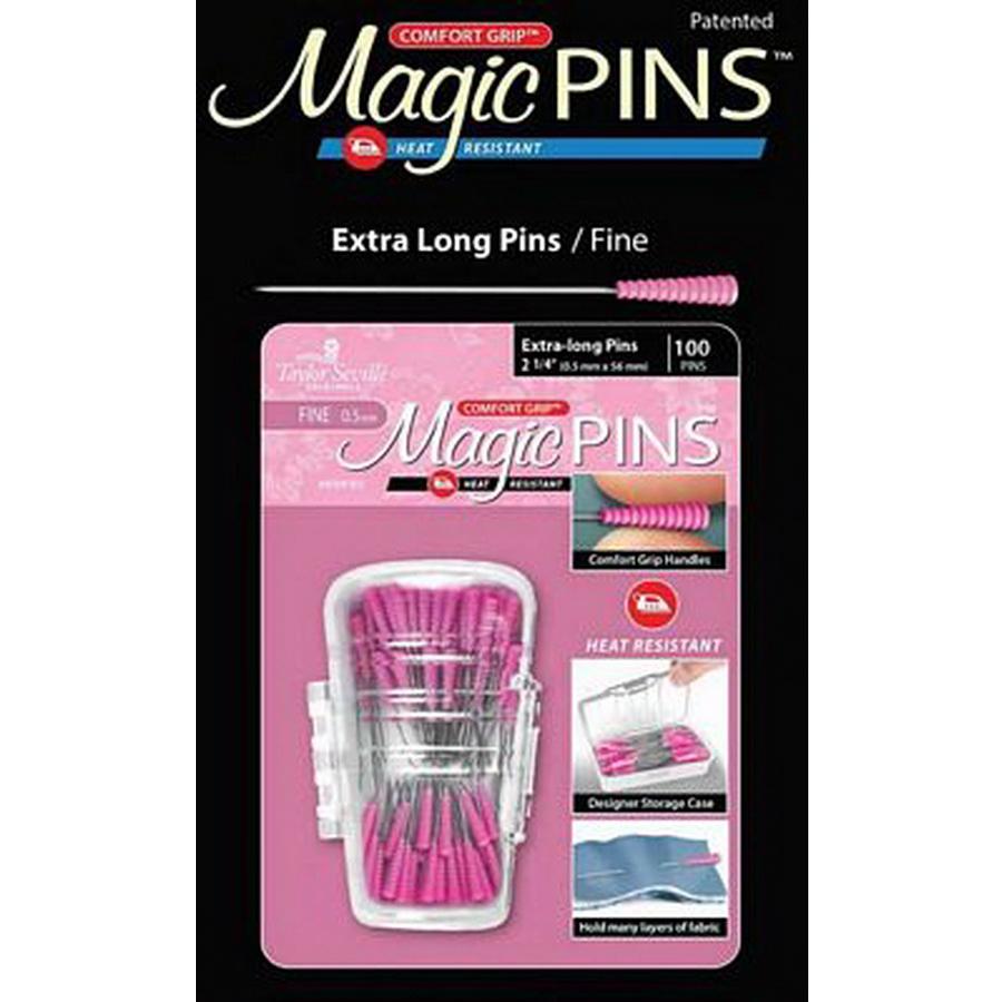 Magic Pins Extra Long Fine 100 Pieces