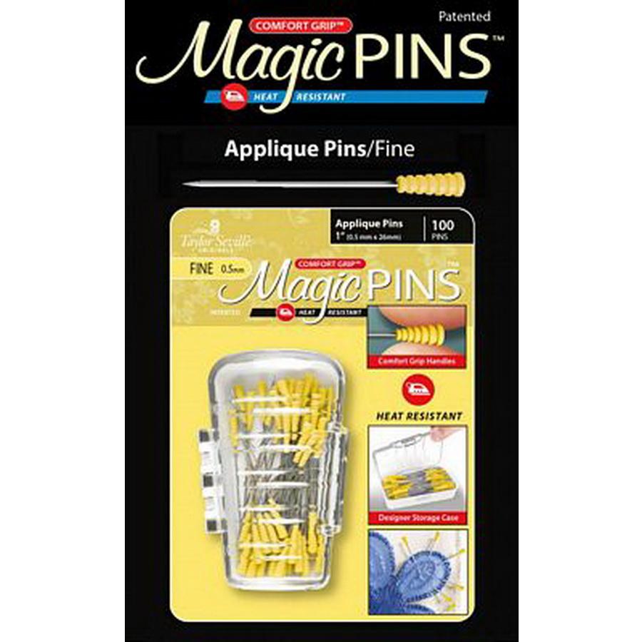 Magic Pins Applique Fine 100pc