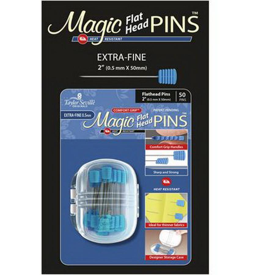 Magic Pins Flat Head Extra Fine 50 pc