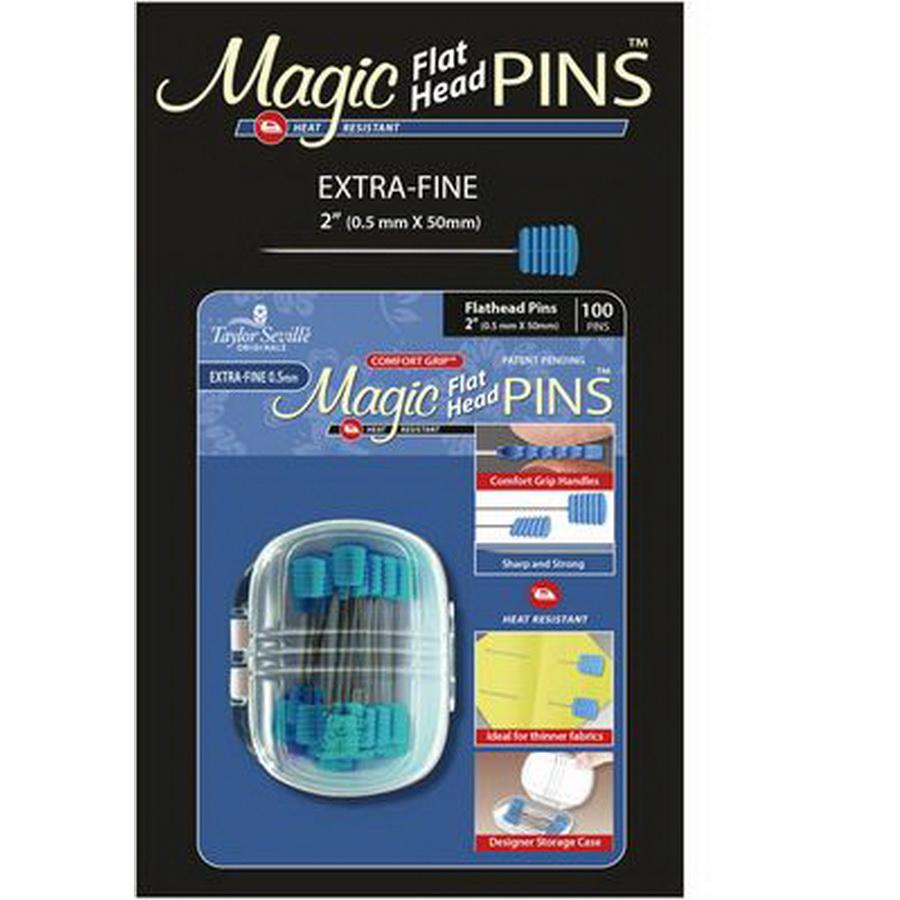 Magic Pins Flat Head Extra Fine 100 pc