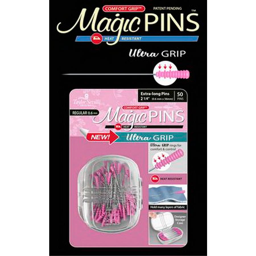 Magic Pins Ultra Grip Extra Long Reg 50 pc