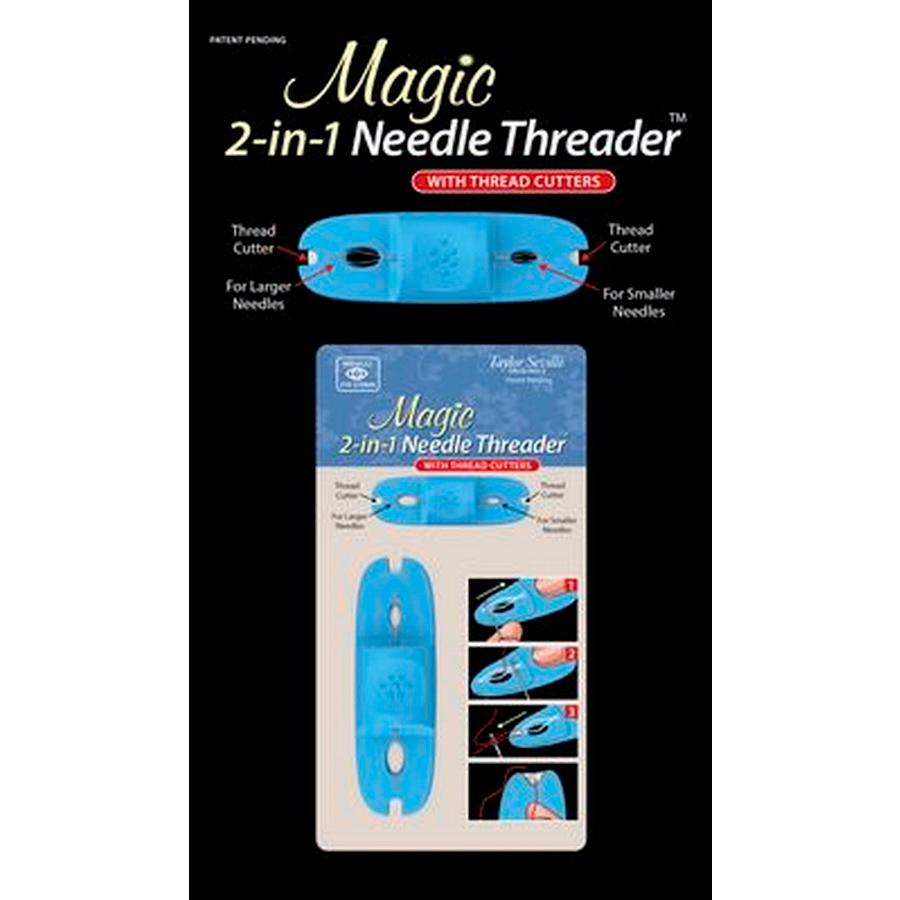 Magic 2 in 1 Needle Threader-Cutter